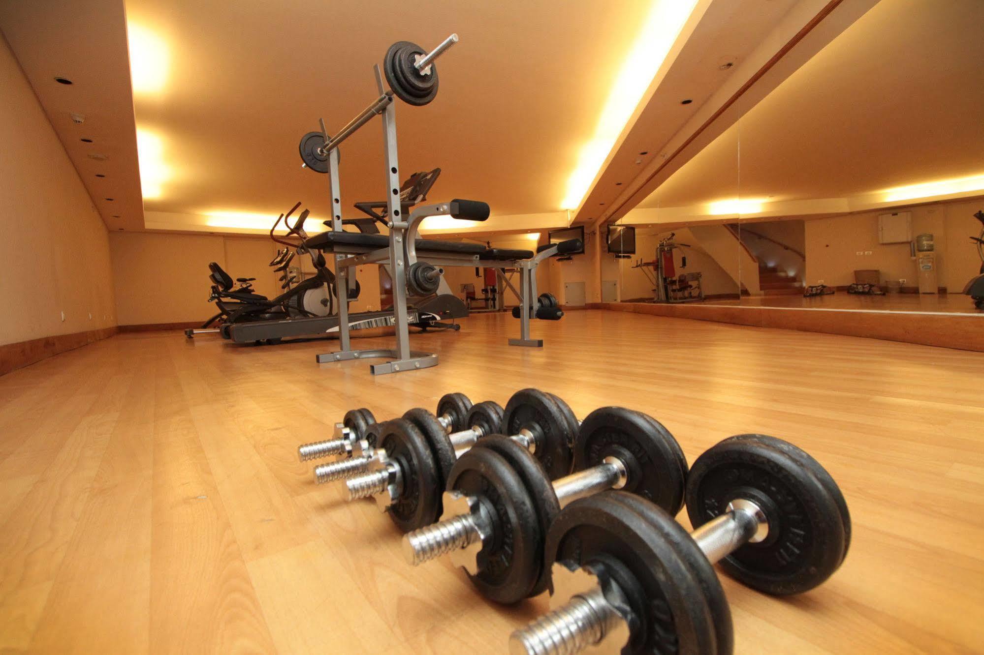 Radisson Hotel Puerto Varas Eksteriør billede Dumbbells in a gym